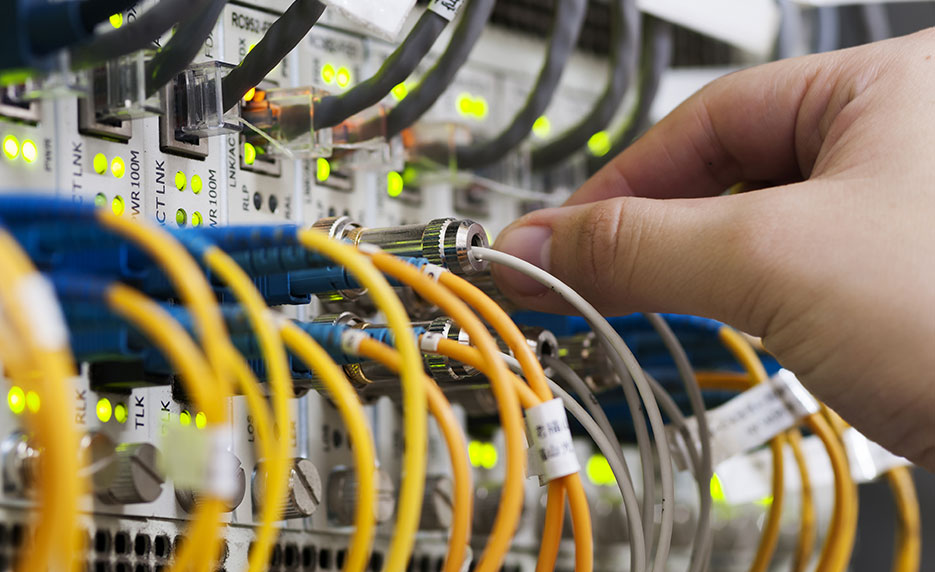 Patch panel to servers